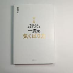 できる人は必ず持っている 一流の気くばり力 安田正のサムネイル