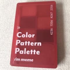 I‘m meme アイムミミ カラーパターン パレット002 ペタルパターン