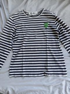 PLAY COMME des GARCONS ボーダー長袖Tシャツ - メルカリ