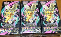 ポケモンカード MEGA ドリームex 3BOX シュリンク付 未開封 - メルカリ