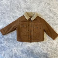 babyGAP コーデュロイ ボアジャケット ブラウンのサムネイル