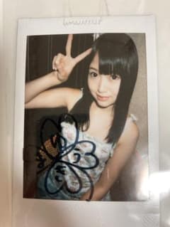 裕木まゆ(吉良いろは まゆのゆま)　直筆サイン　チェキ 裕木まゆさん(吉良いろはさん)直筆サイン入りチェキ1枚【未使用に近い