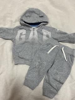 GAP フード付きトレーナーとパンツセット グレーのサムネイル