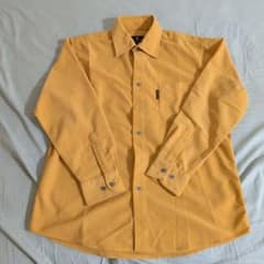 古着　SABRINA VALENTINO イエロー 長袖シャツ Mのサムネイル