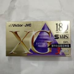 Victor JVC S-VHSテープ 180分 3本パック ST-180XGKのサムネイル