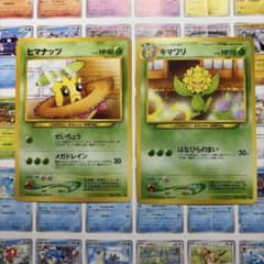 ヒマナッツ & キマワリ ポケモンカード 旧裏 2枚セットのサムネイル