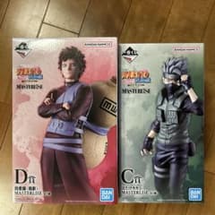 NARUTO ナルト一番くじ C賞 カカシ フィギュア D賞 我愛羅 フィギュア