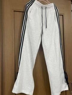 サイドライン スウェットパンツ グレーのサムネイル