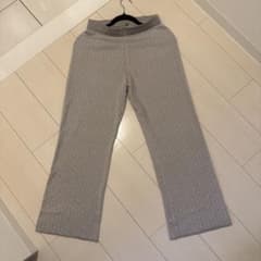 Farfalle ニットパンツ M ベージュ 総柄のサムネイル