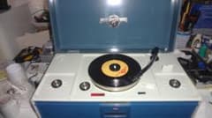 planet コロムビア真空管ポータブルステレオレコードプレーヤー 3720