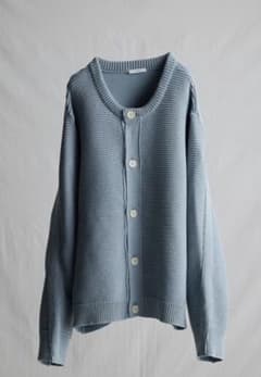 LIDNM LOOP YARN WIDE CARDIGANのサムネイル
