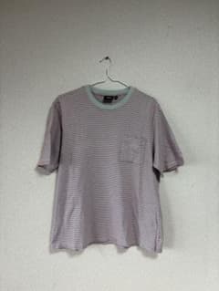 Stussy ボーダー ポケットTシャツ Lサイズのサムネイル