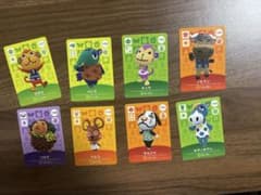 amiiboカード 8枚セット あつまれどうぶつの森のサムネイル