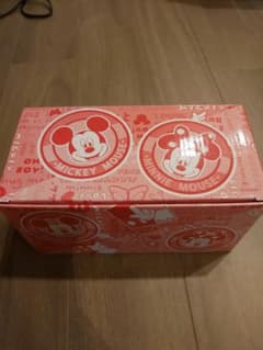 제일 생명 미사용품 Disney 페어 머그컵 미키 & 미니 비매품