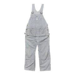 50S ビッグマック ヒッコリー ダブルニー エプロン付き オーバーオール 50S ビッグマック ヒッコリー ダブルニー エプロン付き オーバーオール