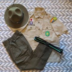 ボーイスカウト 制服 帽子 ベルト 4点セット - メルカリ