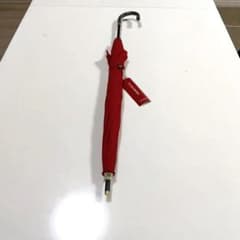 新品未使用●皇室御用達●前原光榮商店　別注長傘　長傘　赤 タグ付き未使用品』皇室御用達✩前原光榮商店 雨傘 ロイヤルレッド