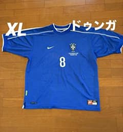 ブラジル代表 ドゥンガ ユニフォーム XL ブラジル代表 ドゥンガ ユニフォーム XL - メルカリ