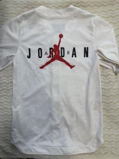 JORDAN メッシュ ベースボールシャツ ホワイト Mのサムネイル