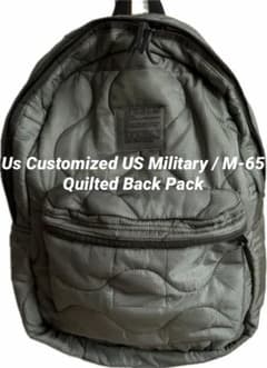 26SS US Military M-65 Quiltedバックパック キムタク 26SS US Military M-65 Quiltedバックパック キムタク - メルカリ