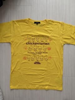 Doublefocus チキンラーメン ひよこちゃん Tシャツ Lのサムネイル