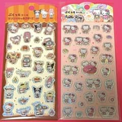 【新品未開封】ぷくっとシール サンリオキャラクターズ&ハローキティのサムネイル