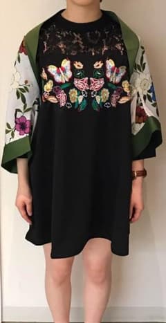 ふりふ 椿小町 KIMONOスリーブボレロショールのサムネイル