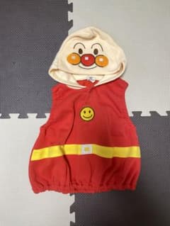 【mina様専用】アンパンマン　仮装　90  ハロウィン　着ぐるみ　ベストのサムネイル