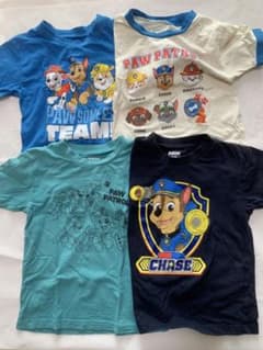 パウパトロール 半袖Tシャツ 4枚セットのサムネイル