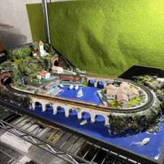 値下げ！　Nゲージ鉄道模型ジオラマ　港の風景 m89087534045_1.jpg?1767507511