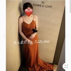 テラコッタドレス　結婚式　パーティー　二次会のサムネイル