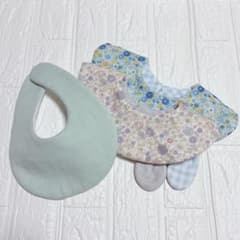 ハンドメイド スタイ うさ耳 くま耳 3枚 セット 27 - メルカリ