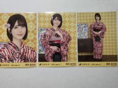 乃木坂46　筒井あやめ　生写真2026　浴衣3種のサムネイル