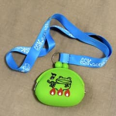 クリープハイプ かえるの歌 がま口ポーチ がま口財布 長谷川カオナシのサムネイル