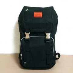 新品！送料込み！メタルバックルリュック黒のサムネイル