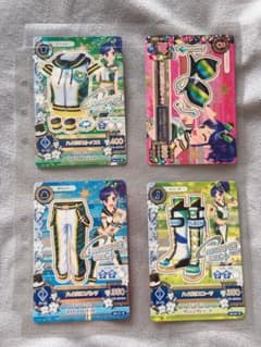 アイカツ ハイポリスコーデ 4枚セット 霧矢あおい フューチャリングガールのサムネイル