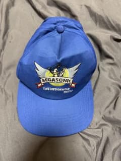 新品•未使用 デッドストック SEGA Sonic cap 90s blue - メルカリ