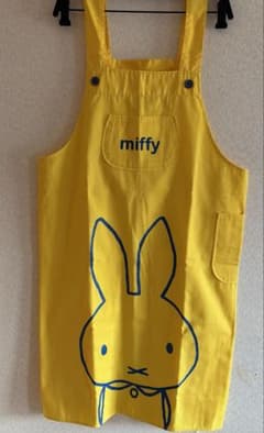 難あり miffy イエローエプロン どでかミッフィー - メルカリ