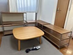 ももこ様専用　無印良品こたつMJ-KSF840/N ヒーターユニット　布団同封のサムネイル