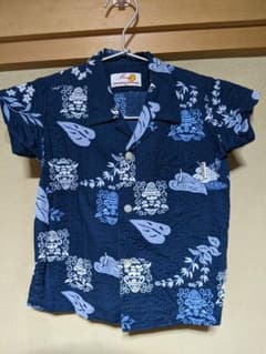 かりゆしウエア かりゆしシャツ 沖縄 MANGO 子ども服 90cm 男の子のサムネイル