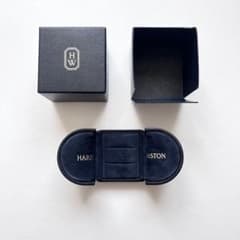 HARRY WINSTON ハリー ウィンストン リング ケース 空箱 ペア ②