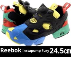 美品 Reebok インスタポンプフューリー カラフル 24.5㎝オリンピックのサムネイル