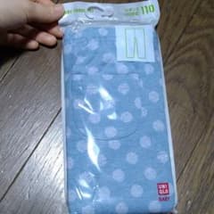 レギンス　水玉　水色のサムネイル
