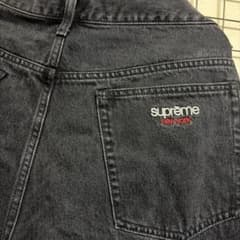 う*つ様 24SS supreme baggy jeans Ｗ34 ブラック う*つ様 24SS supreme baggy jeans W34 ブラック - メルカリ