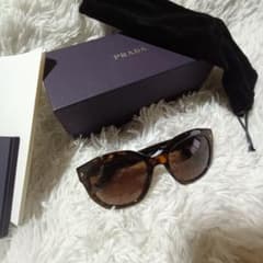 PRADA サングラス アイウェア べっ甲 ブラウン 箱付き - メルカリ