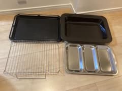 未使用保管品 東芝 オーブン レンジ 石釜ドーム 深皿 角皿 焼網 天板 未使用保管品 東芝 オーブン レンジ 石釜ドーム 深皿 角皿 焼網 天板