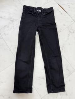 H&M キッズ ブラック デニムパンツ 120cmのサムネイル