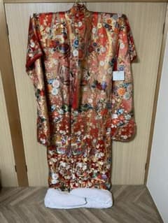 色打掛　結婚式　リメイク　刺繍のサムネイル