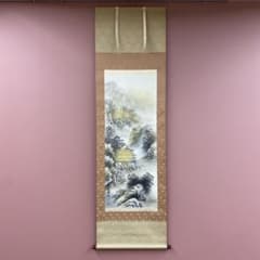 美品 掛け軸 西田玉峰作 金閣図 共箱 京都 観光 年中掛け - メルカリ