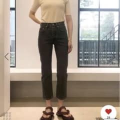 501®CROP BIOTOP別注デニム 22ss 24inch 28レングスのサムネイル